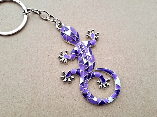 Lizard keychain pendant - lizard,