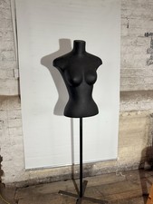 Black Female Dress Form Mannequin