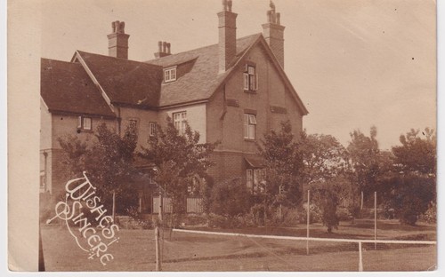 Vintage postcard the old - rp,