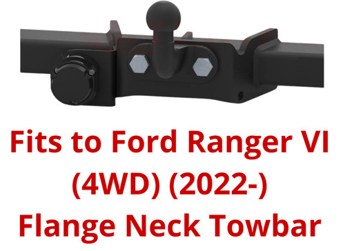 Flange tow bar for - for, ford