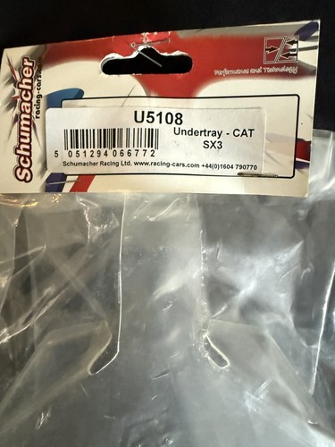 Schumacher cat sx3 undertray - cat,