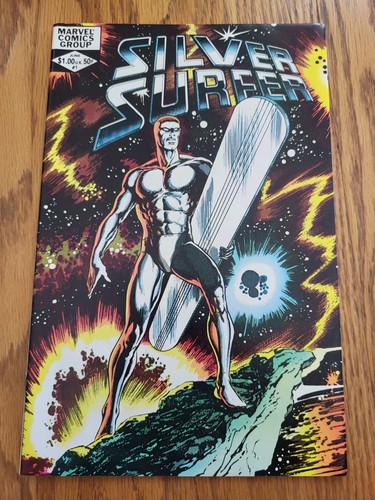 Marvel comics silver surfer - silver,