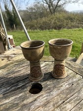 Vintage Stoneware Goblets