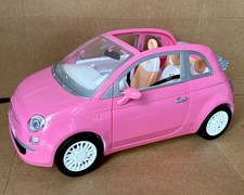 Barbie Car Fiat 500 Pink &