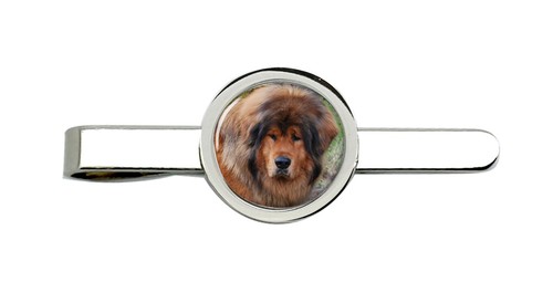 Tibetan mastiff tie clip - tibetan,