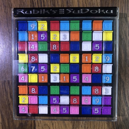 Vintage rubik sudoku numbers - sudoku,