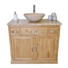 Bathroom Vanity Unit Oak