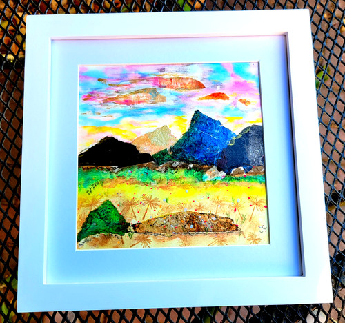 Original mixed media painting - original,