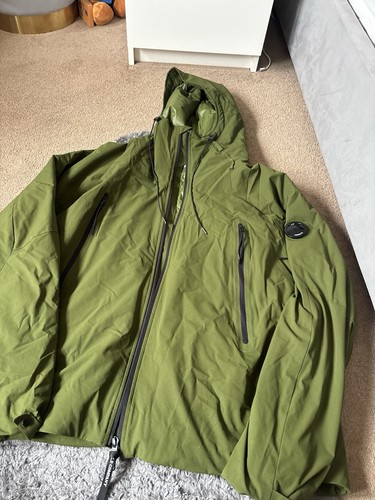 Green company jacket - jacket, size