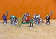 Grenadier Diecast x 7 Fantasy Figures painted 1990's  War Games Figures