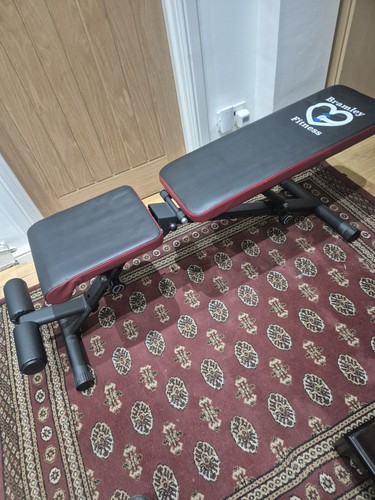 Gym bench and weights - gym,
