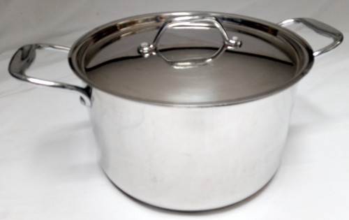 Large buckingham stockpot with - stockpot,