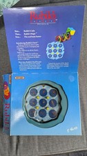 Vintage 1998 Rubiks Clock Puzzle Matchbox Original Boxed