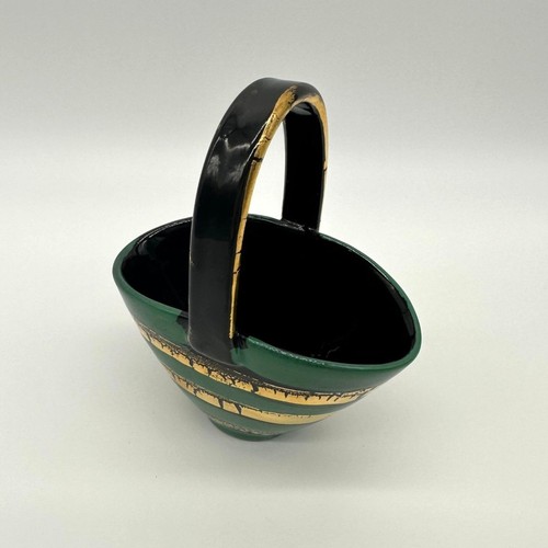 Vintage italian pottery - vintage, basket