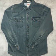 Levis Western Shirt Men Large
