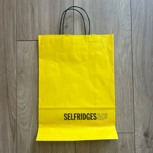 Selfridges carrier bag 36cm - selfridges, x