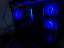 gaming PC with 2 monitors