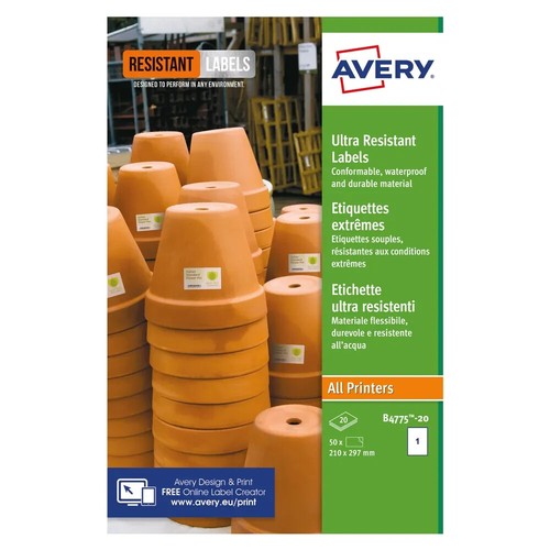 Avery ultra resistant - ultra, labels