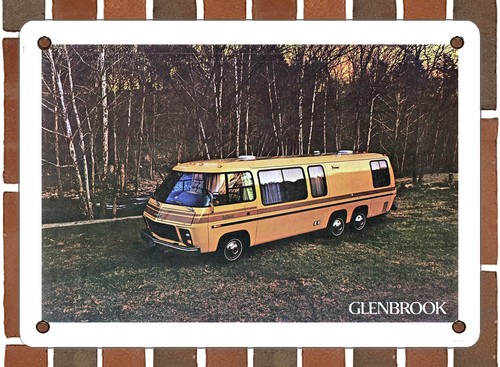 Metal sign 1975 gmc - sign,