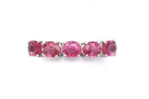 Pink five stone - five, rubellite