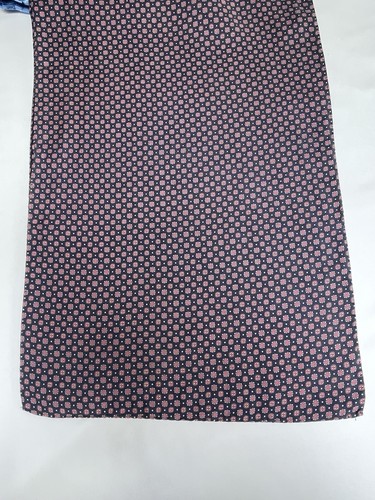 Large vintage printed silk