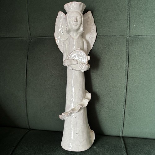 Tall angel white ceramics - tall,