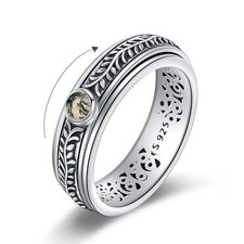 Sterling Silver Leaf Anxiety