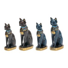 Egyptian bastet statue table - bastet,