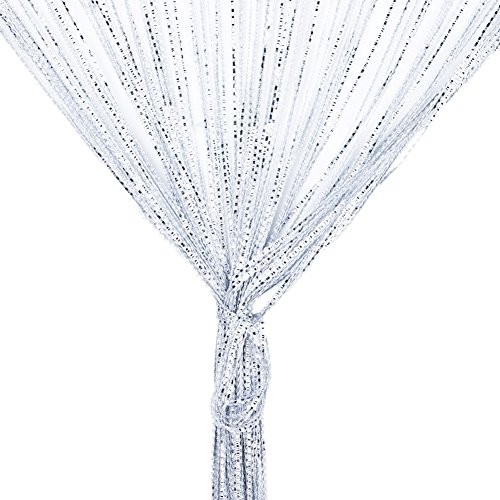 String curtain panel glitter - string, panel,