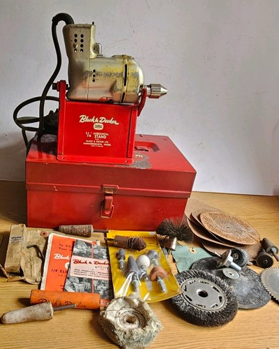 Vintage black decker - black, &