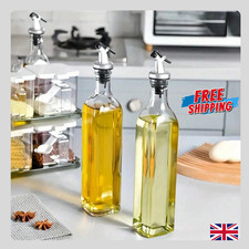 Clear Glass Olive Oil Pourer