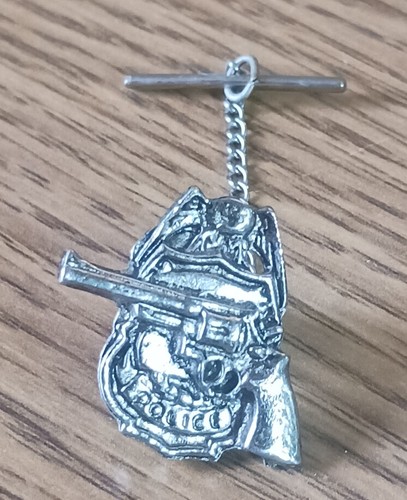 Police tie tac - tie,