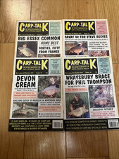 4 X Vintage Carp Talk Fishing Magazine Issues 21-24