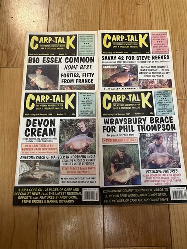 Vintage carp talk fishing - carp,