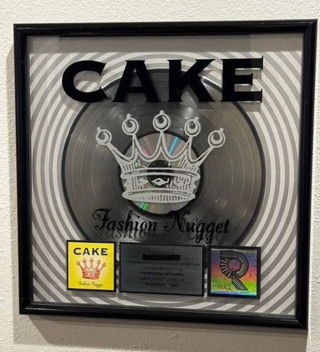 Cake riaa certified platinum - riaa,