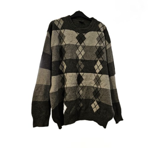 Mens grey diamond pattern - grey,
