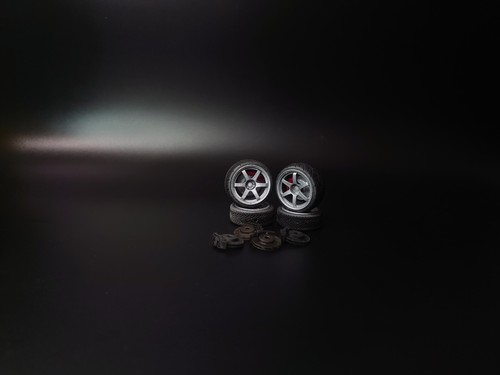 Volk te37 wheels tires - 1/24,
