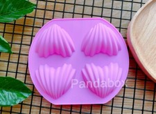 3D Silicone Madeleine Shell