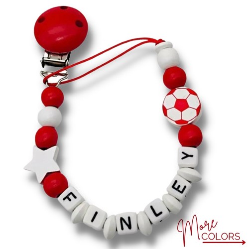 Dummy clip personalized wooden - clip,