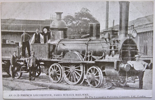 Old french locomotive - an,