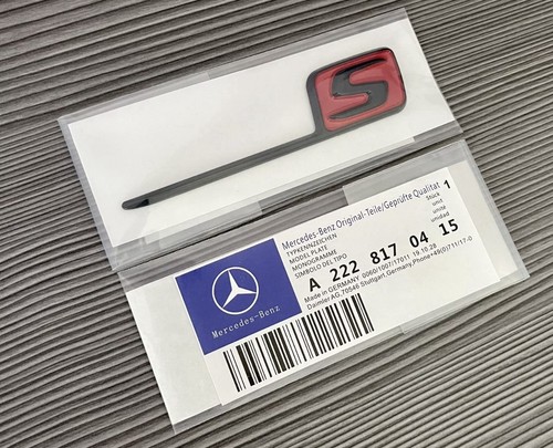 Mercedes gloss black red - mercedes, amg