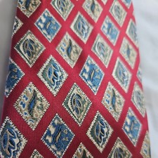 mens pure silk Tie Pattern Design St Michael M&S Gorgeous Gift ? 