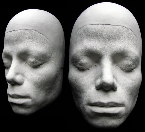 Michael jackson life mask - jackson,