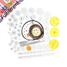 82Pcs Plastic Motor Gear Set