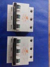 FEDERAL ELECTRIC C32 3 Phase MCB 32A TYPE C 10kA STABLOK HCA C32 TRIPLE POLE