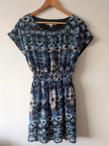 Uttam Boutique Blue Abst