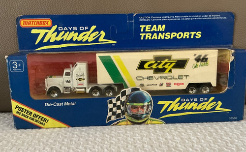 Matchbox days thunder - matchbox,