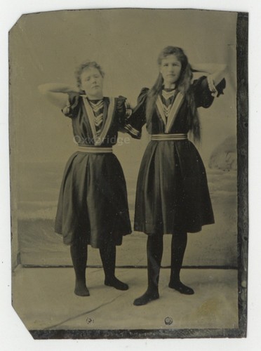 Female prostitute tintype - prostitute,