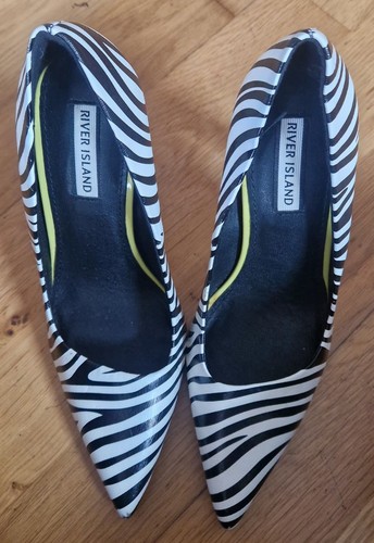 Brand new river island zebra