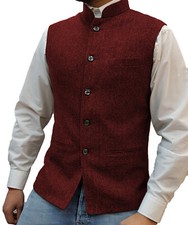 Mens Tweed Waistcoat